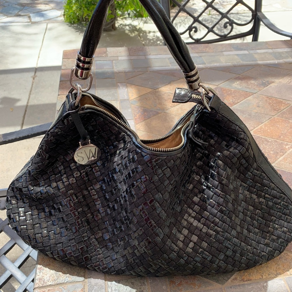Black Authentic Stuart Weitzman Handbag